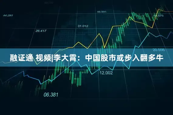 融证通 视频|李大霄：中国股市或步入翻多牛